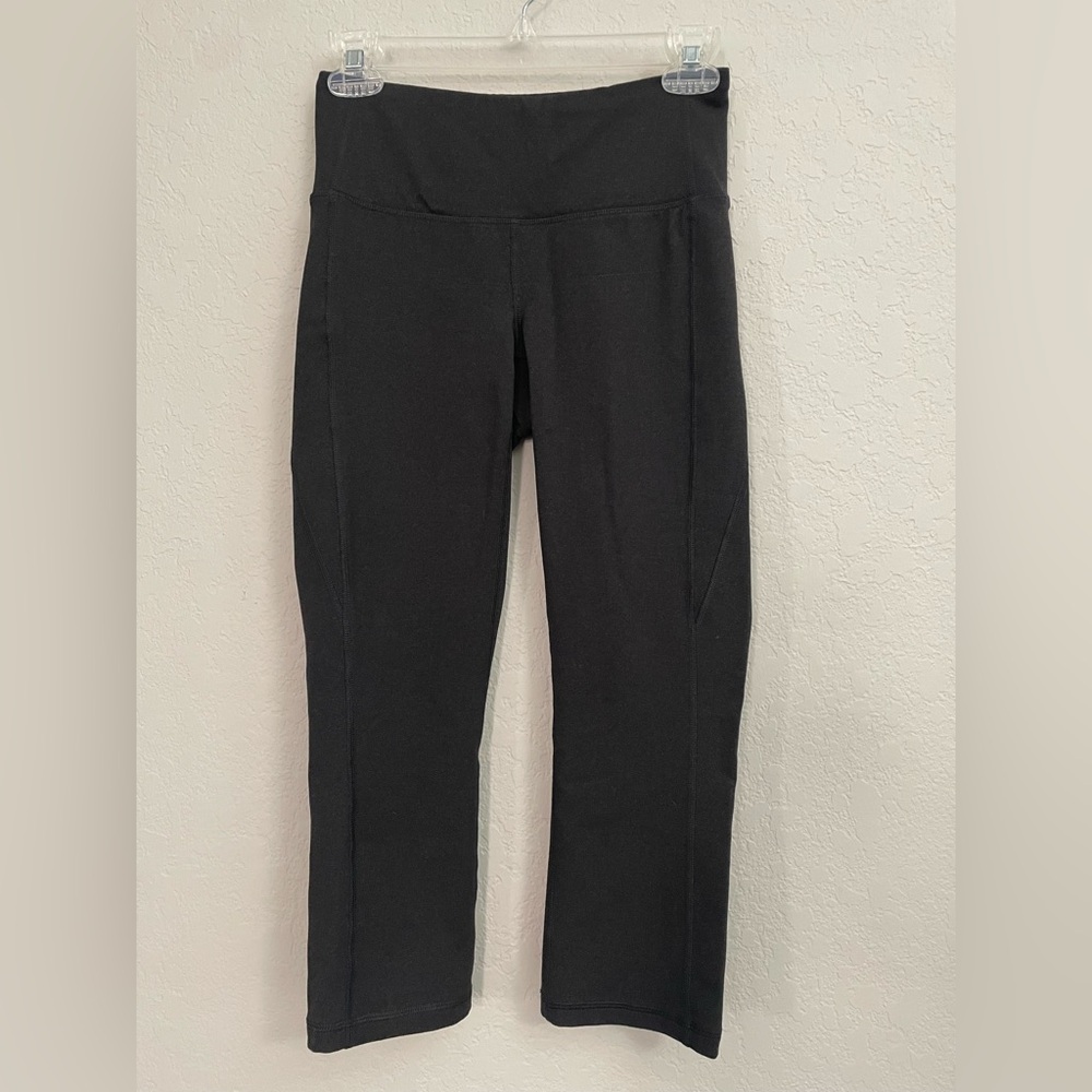 Lucy Powermax Perfect Core Collection 3/4 Tights in Charcoal Heather Gray- Small